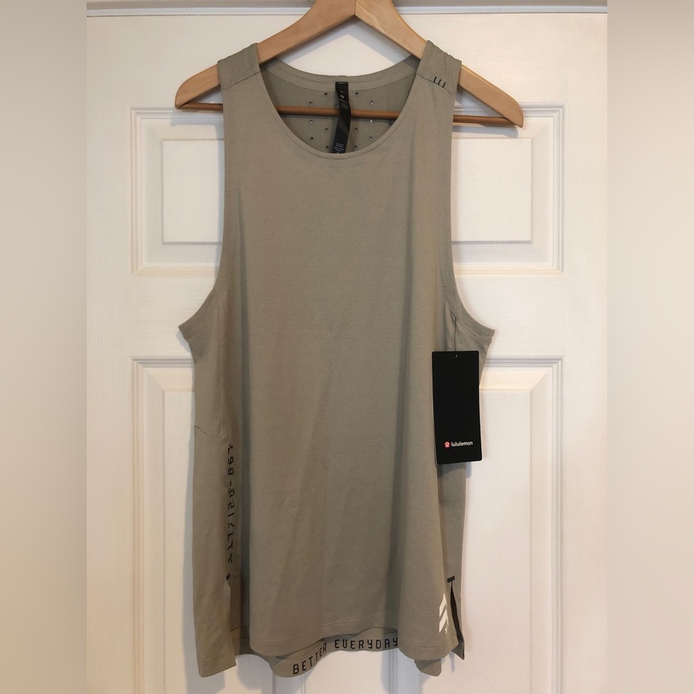 Lululemon Linen Textured Training Tank Barry’s Bootcamp Collaboration